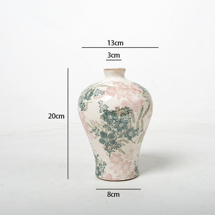 Decorative ceramic vase