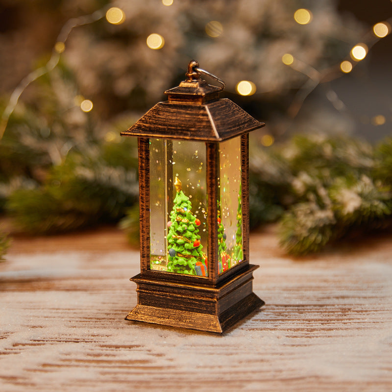 Decorative LED Christmas Lantern