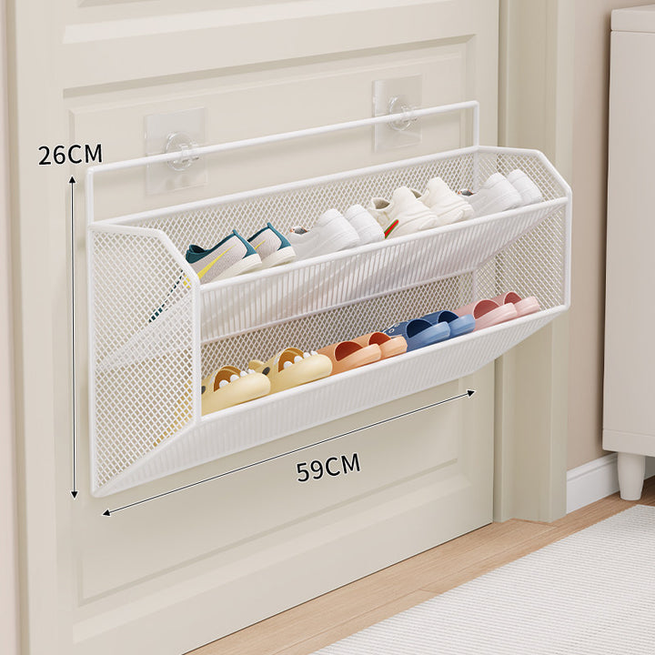 Over-Door Mesh Shoe Rack