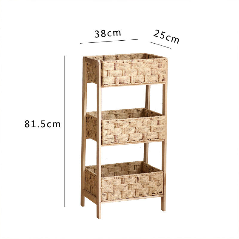 Decorative storage shelf