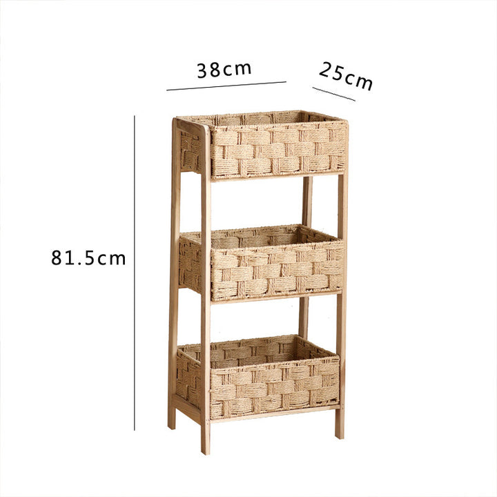 Decorative storage shelf