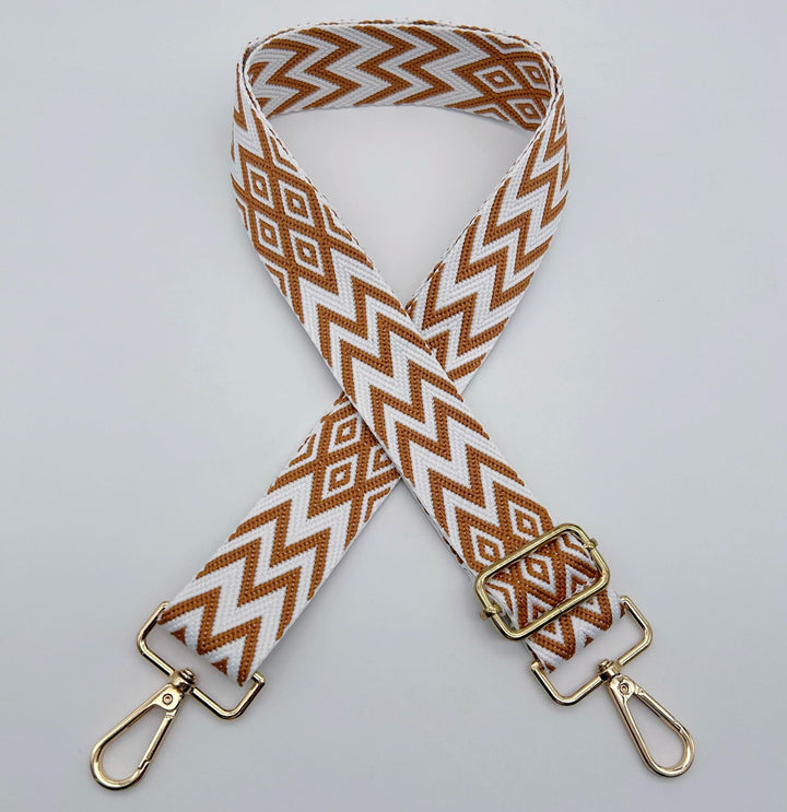 Adjustable Patterned Bag Strap