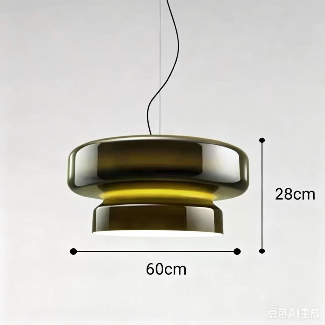 Rauches Glass Mushroom Pendant Lamp