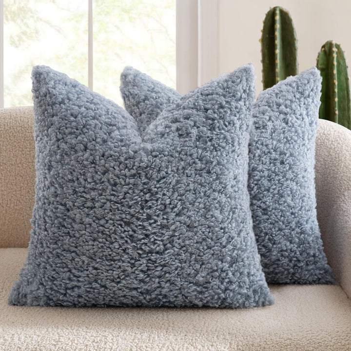 Plush Textured Decorative Cushion