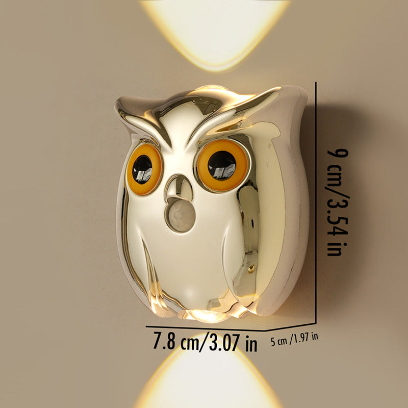 Decorative owl night light