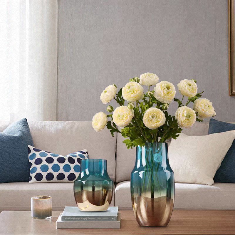 Artistic Gradient Glass Vase