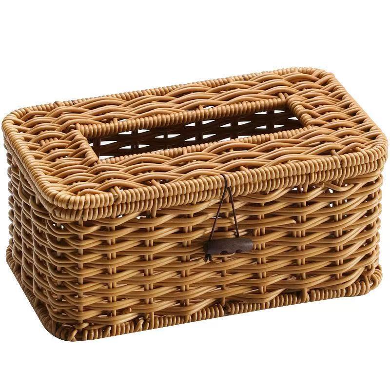 Handcrafted Wicker Storage Box