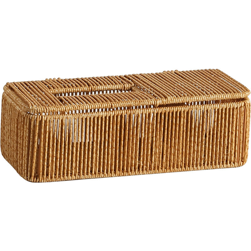 Decorative Woven Tissue Box Cover