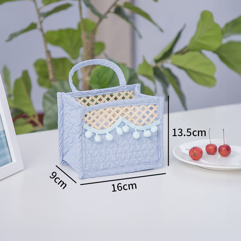 Decorative Handwoven Wall Basket