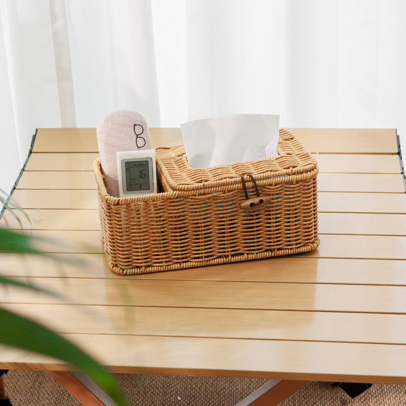 Versatile Handcrafted Woven Storage Caddy