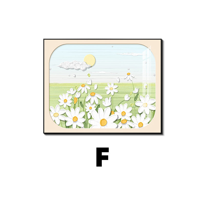 Floral Landscape Canvas Art