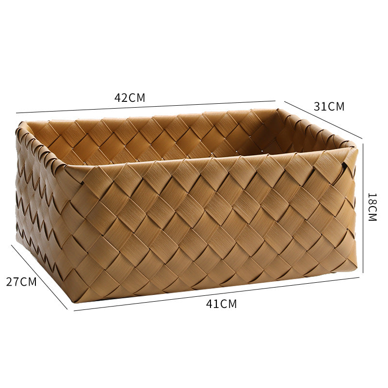 Elegant Handwoven Storage Tray