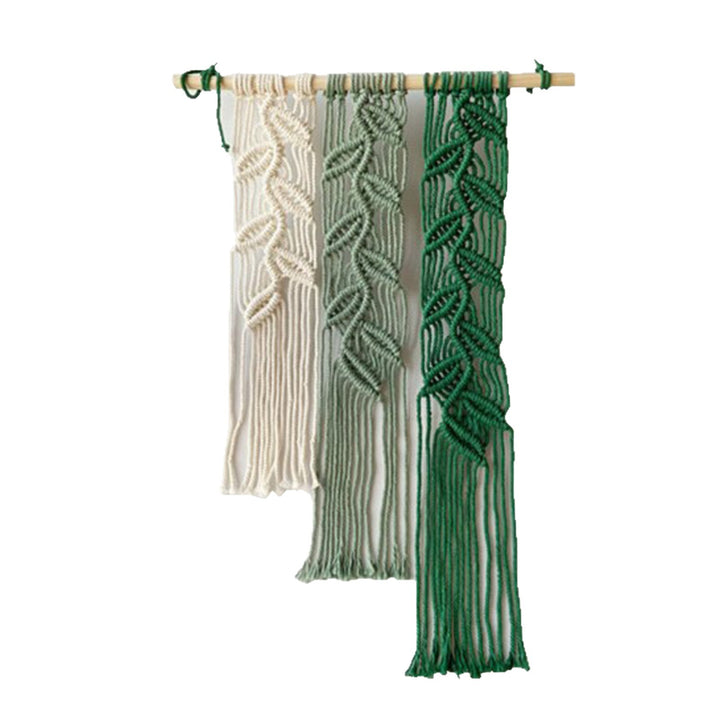 Leaf Pattern Macrame Wall Hanging