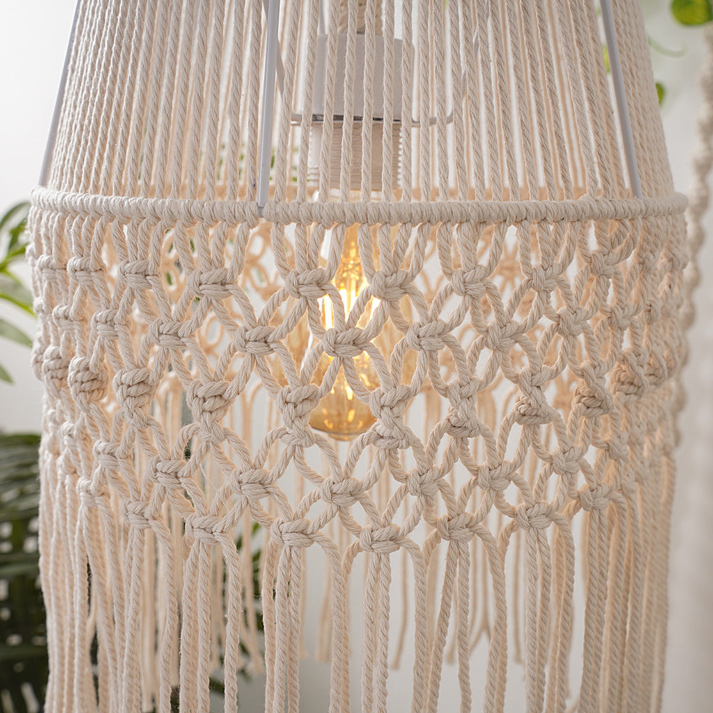 Decorative Macramé Hanging Lantern
