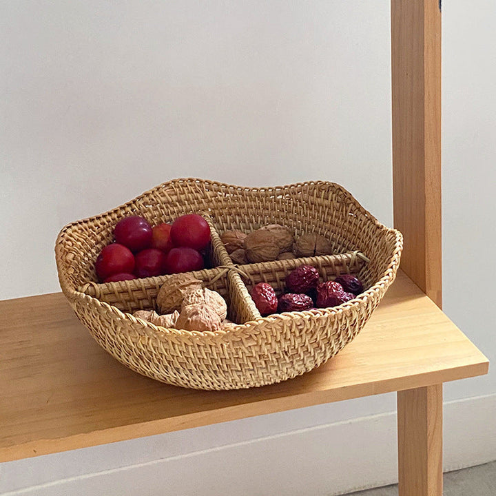 Decorative fruit and snack basket