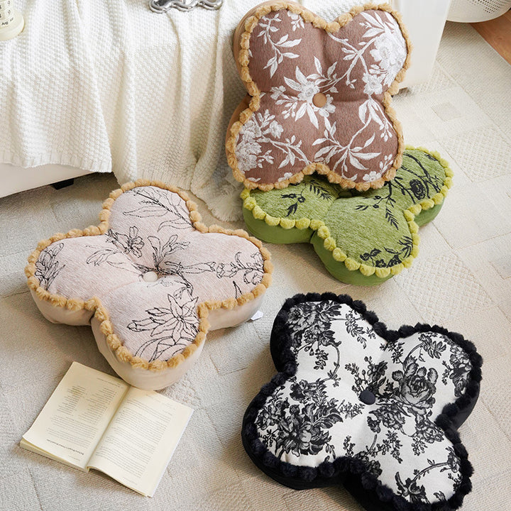 Floral-Inspired Decorative Pillow