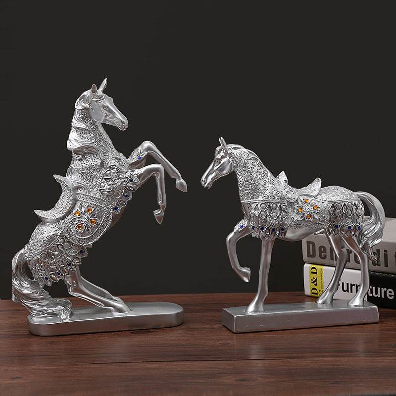 Elegant and artistic horse figure