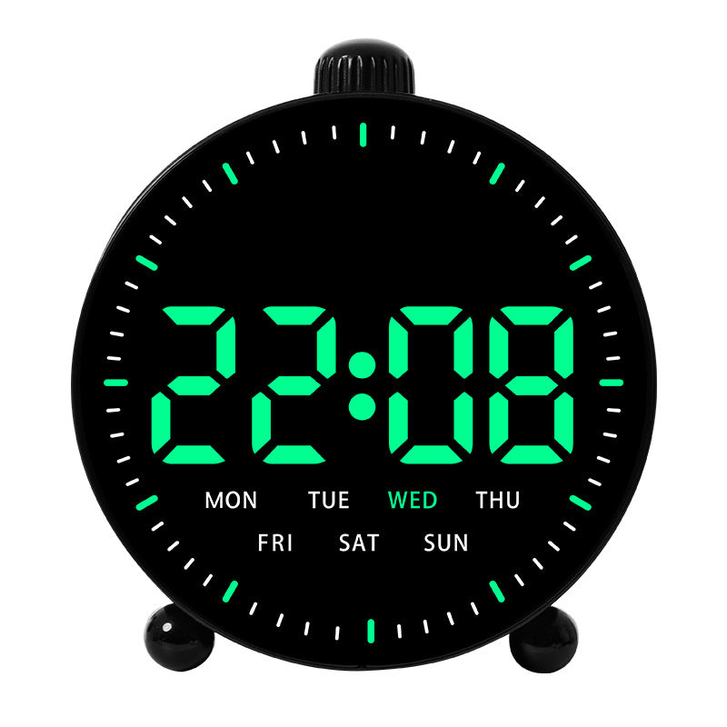Digital Alarm Clock with LED Display