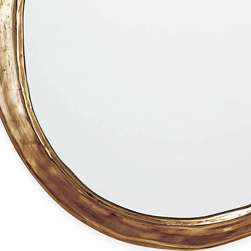 Artistic Oval Wall Mirror
