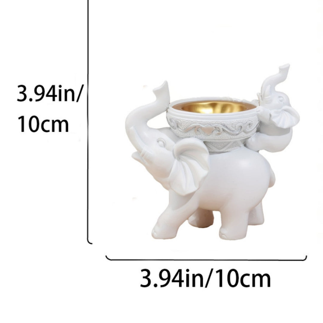 Elephant-Shaped Decorative Planter