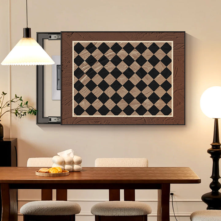 Decorative Bird Silhouette Framed Art