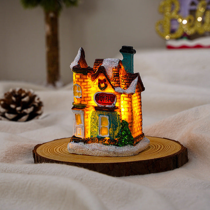 Illuminated Christmas decoration figure
