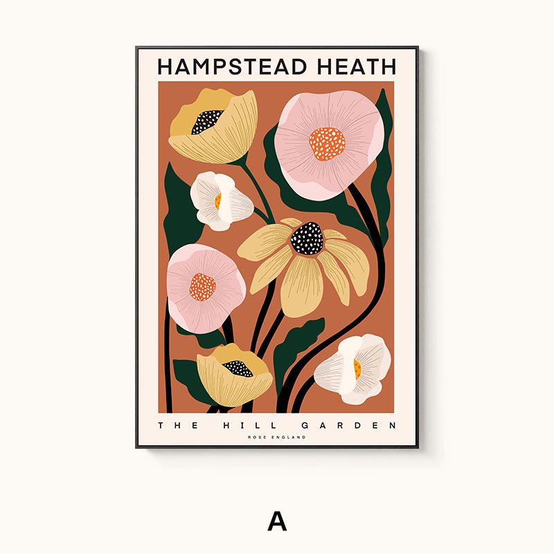 Floral Botanical Art Print