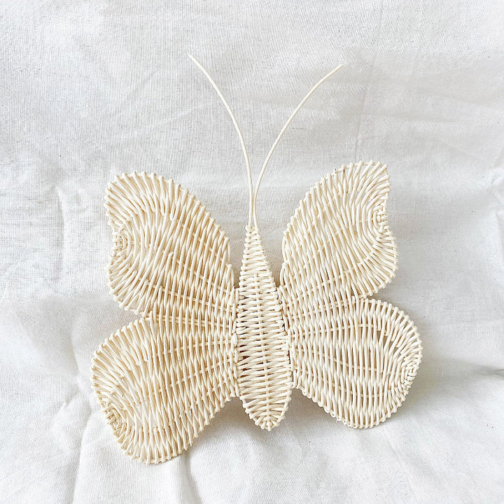 Decorative wall basket in butterfly design