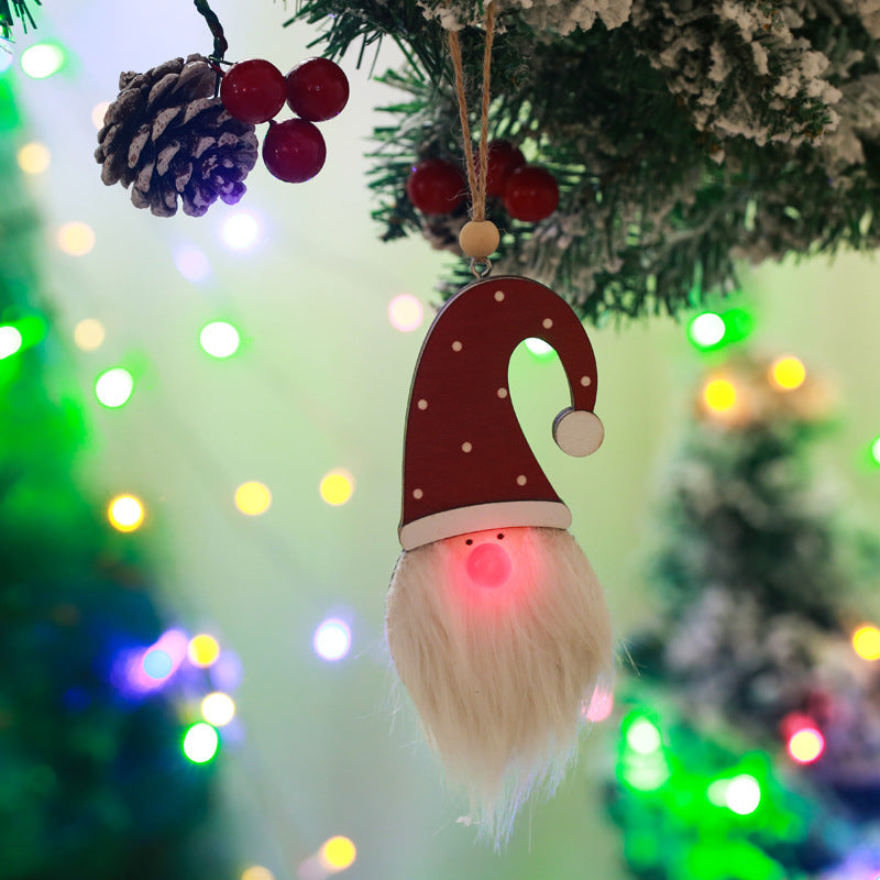 Cute Christmas decoration with LED light
