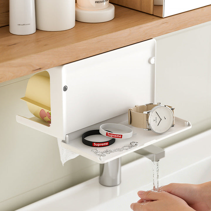 Wall-Mounted Kitchen Storage Organizer