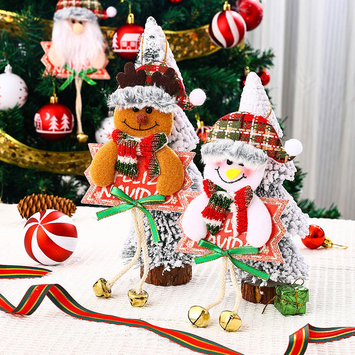 Cute snowman Christmas tree ornament