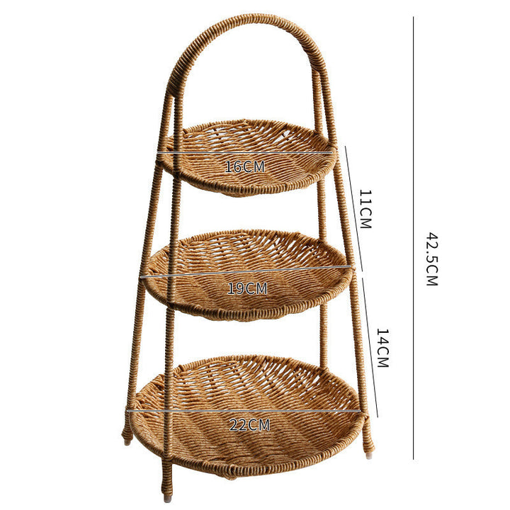 Handcrafted Wicker Storage Basket
