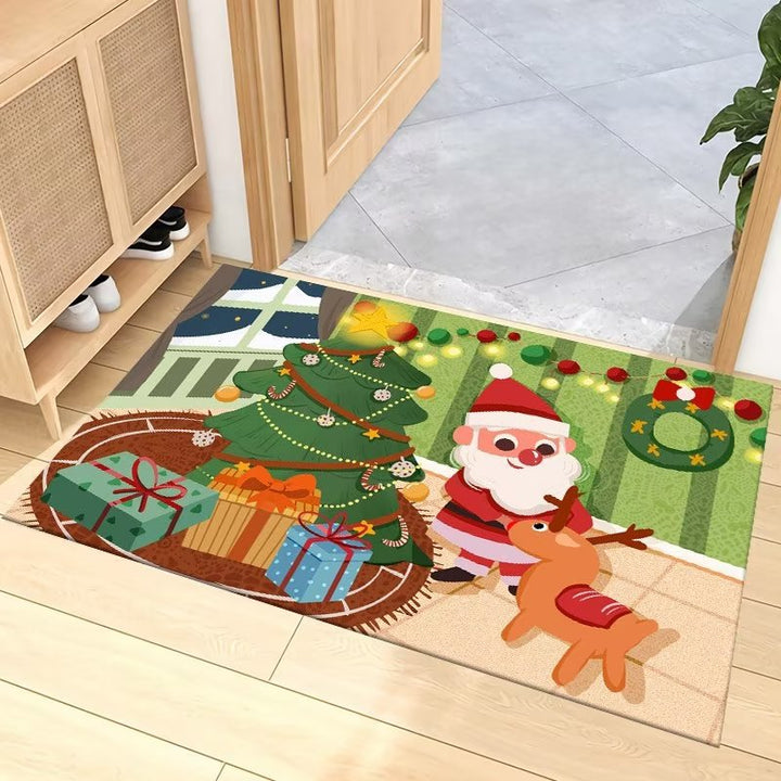 Festive Christmas Entrance Mat