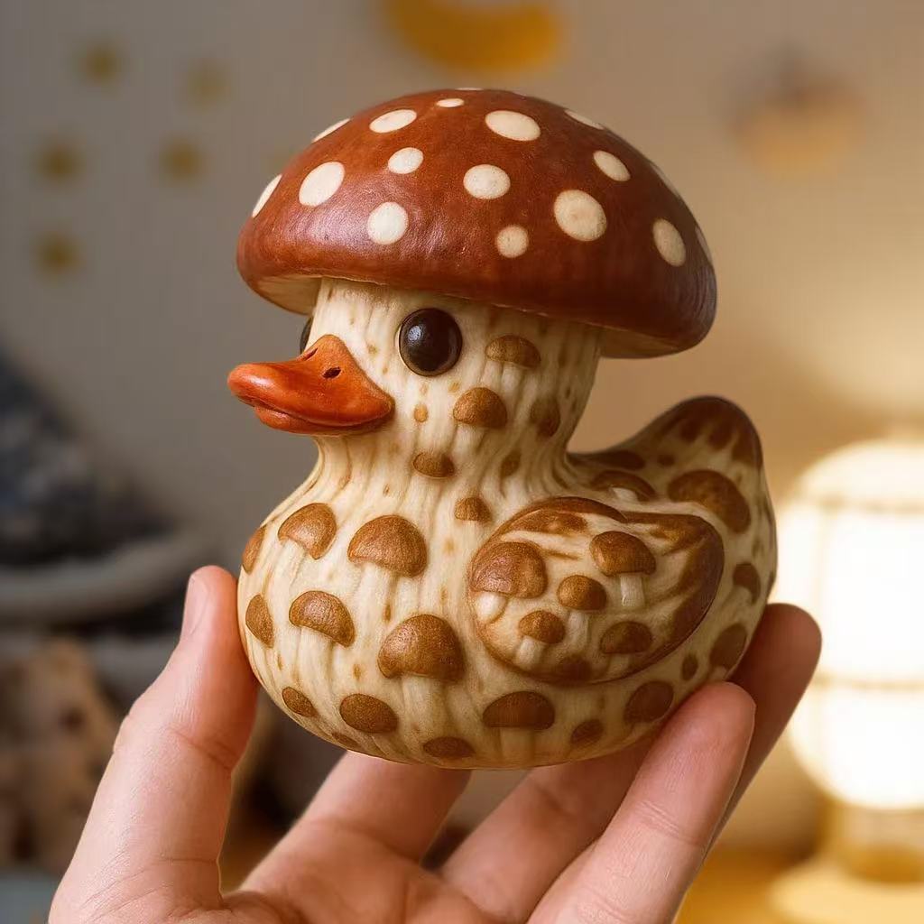 Funny Decor Rubber Duck with Sprinkles