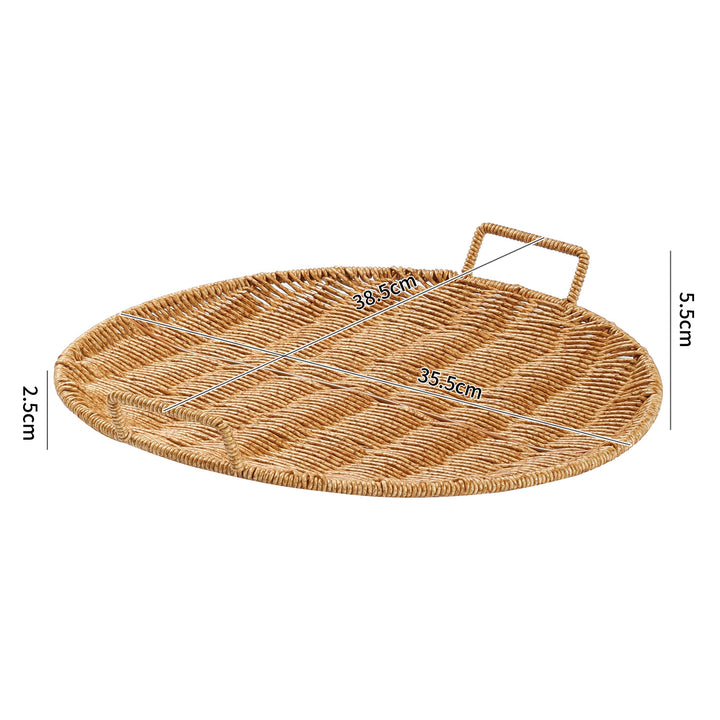Decorative Woven Serving Bowl