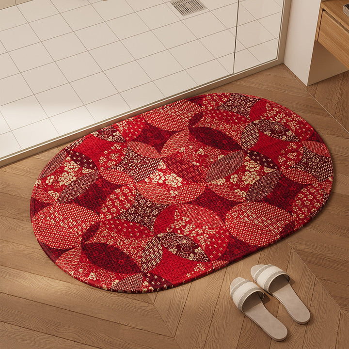 Decorative Lucky-Themed Area Rug