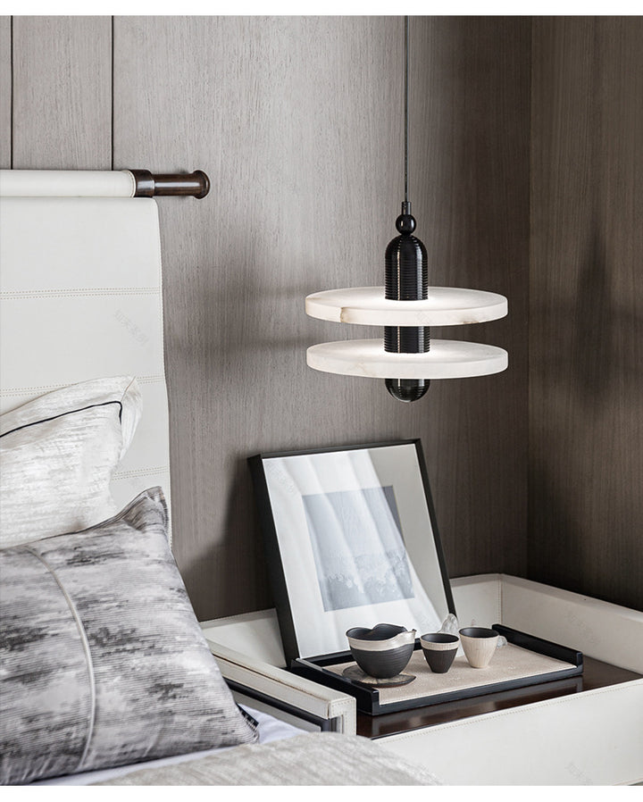 Modern multi-layer pendant light