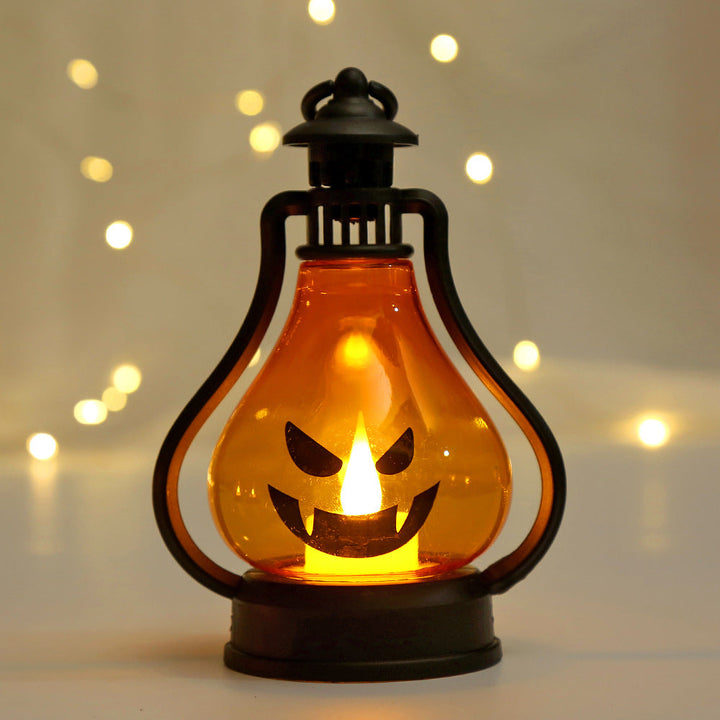 Creepy Halloween Oil Lamp