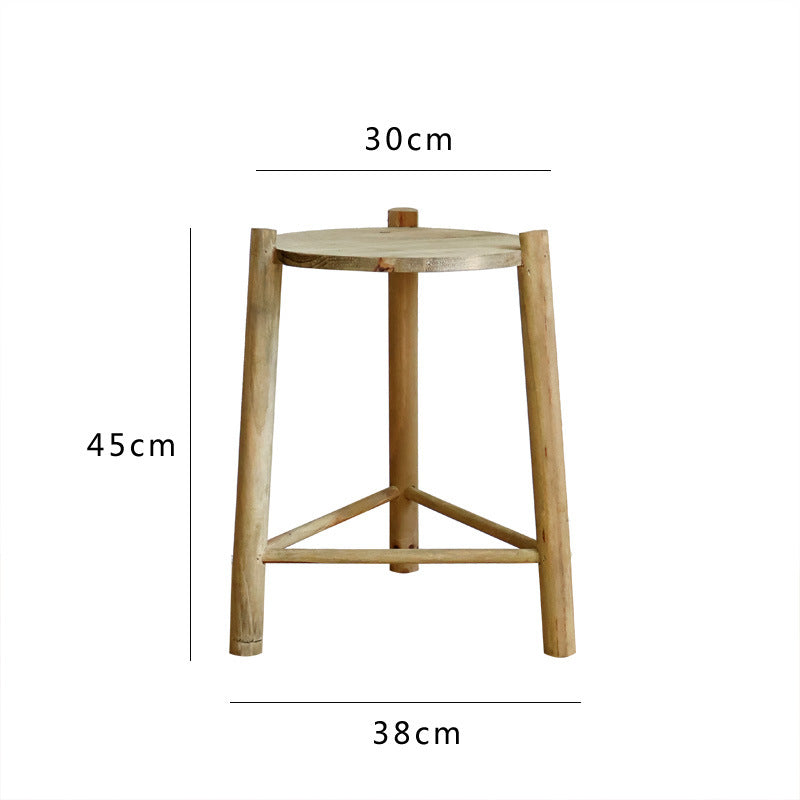Rustic Wooden Stool