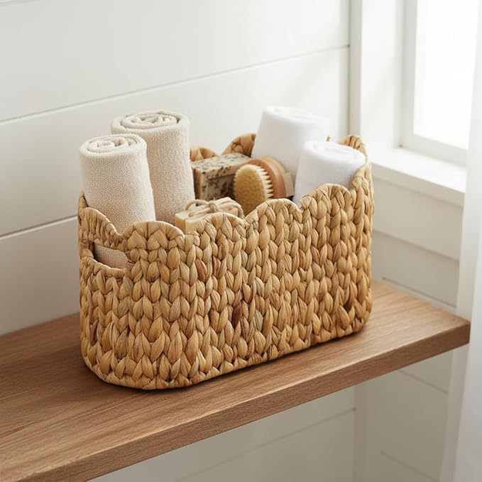 Woven Seagrass Storage Bin