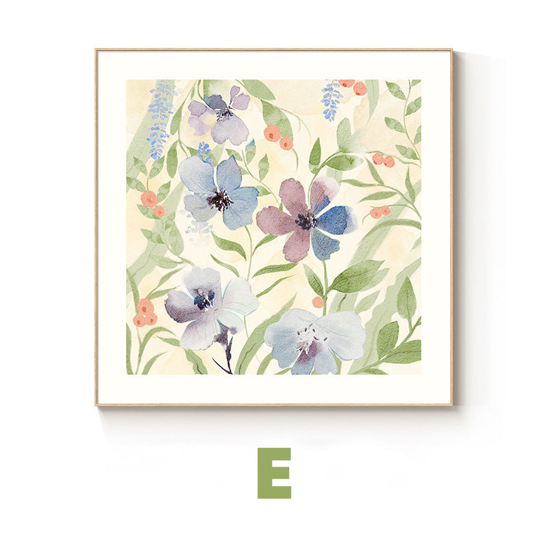 Floral Watercolor Wall Art