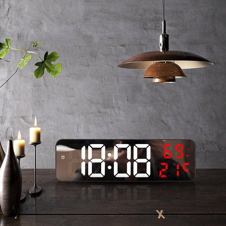 Digital Multifunction Alarm Clock with Hygrometer and Temperature Display