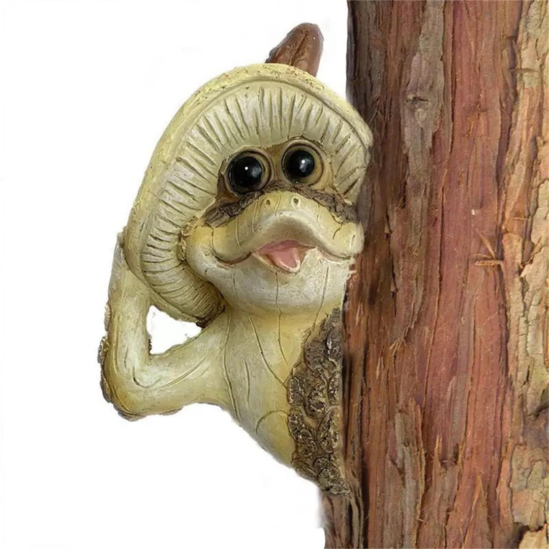 Whimsical Frog Wall Sculpture