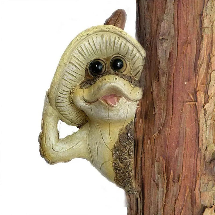 Whimsical Frog Wall Sculpture
