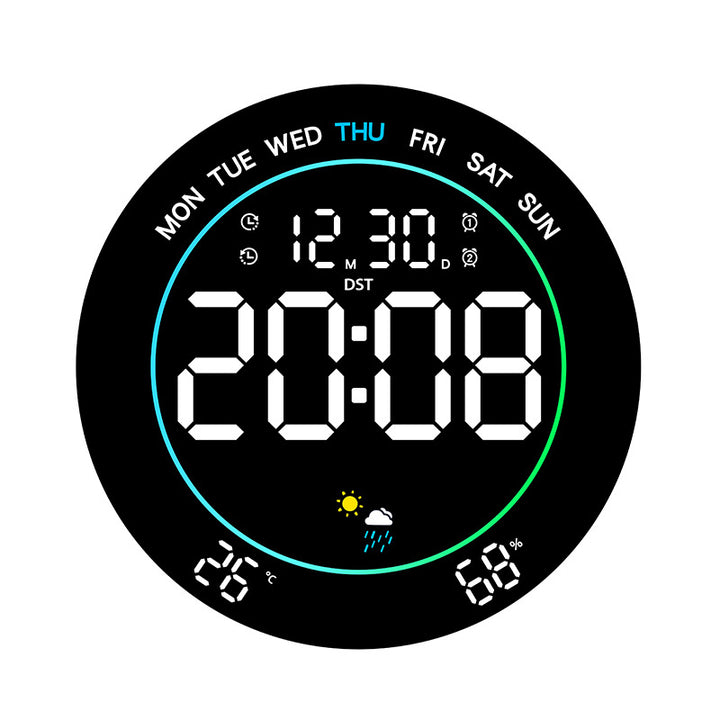 Digital Weather Alarm Clock