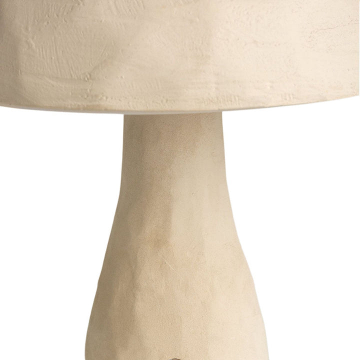 Artistic mushroom-shaped table lamp
