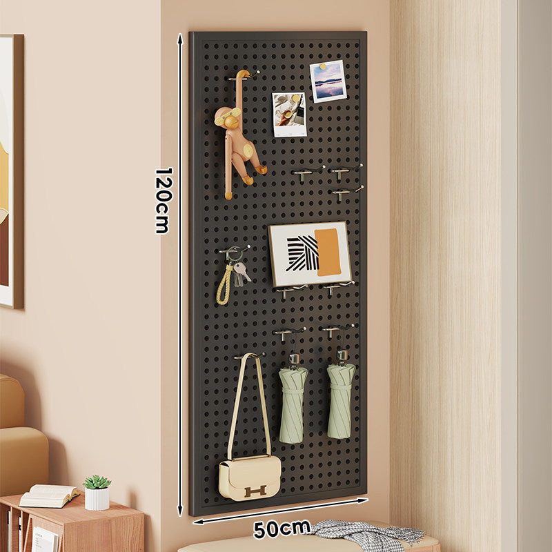 S-Shaped Offset Pegboard Utility Hooks with Support Post
