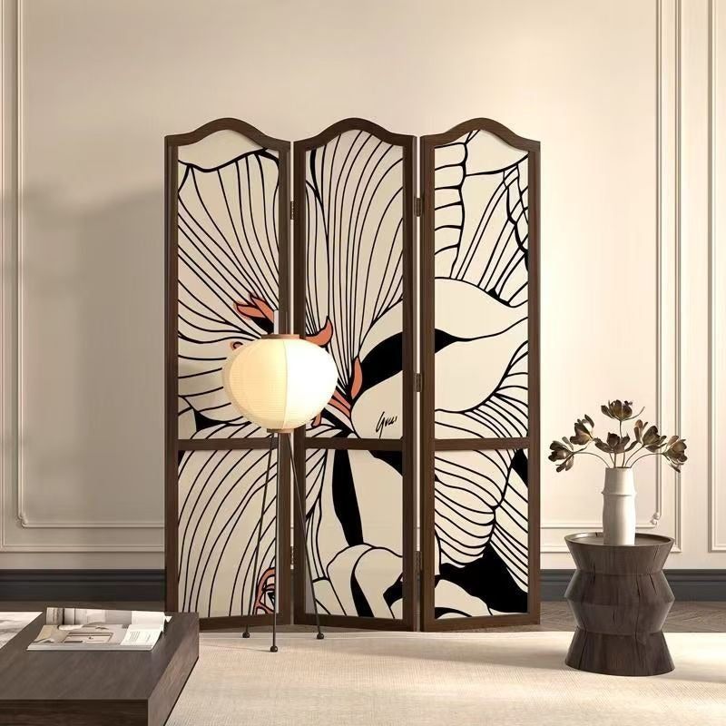 Flower Motif Room Divider