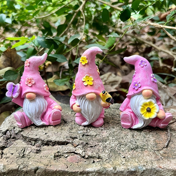 Playful Garden Gnome Decoration