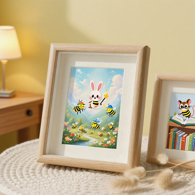 Framed Fantasy Castle Artwork